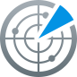icon smart scanner blue